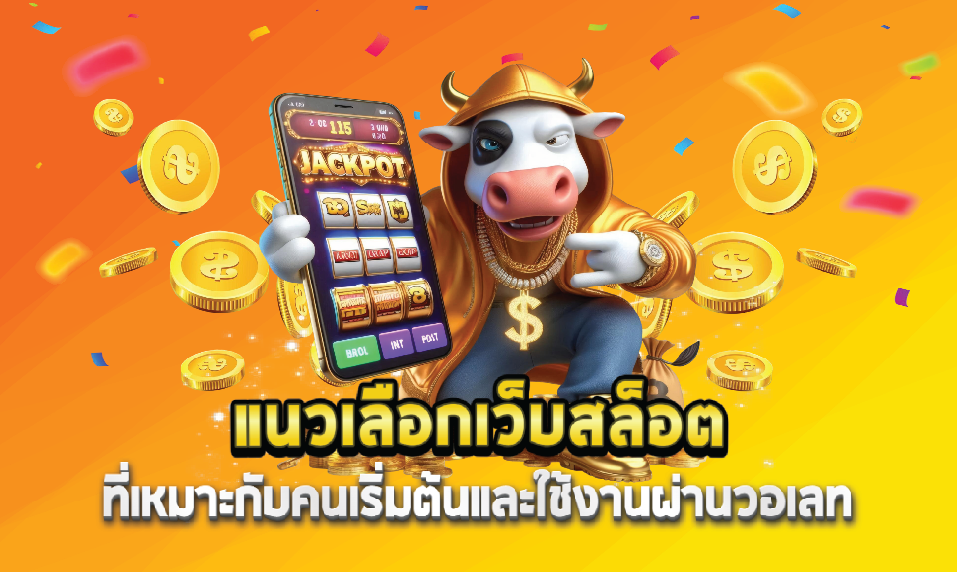 แนวเลือกเว็บสล็อตที่เหมาะกับคนเริ่มต้นและใช้งานผ่านวอเลท